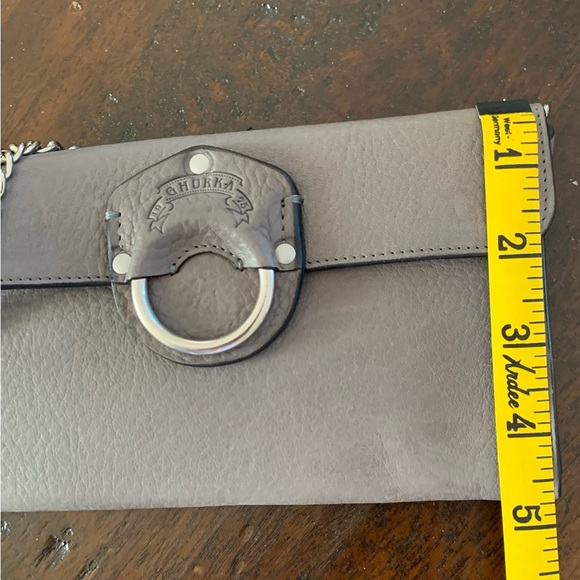 NWOT Rare GHURKA Calfskin Leather Crossbody Bag Clutch Wallet Detachable Strap - Picture 11 of 11